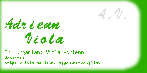 adrienn viola business card